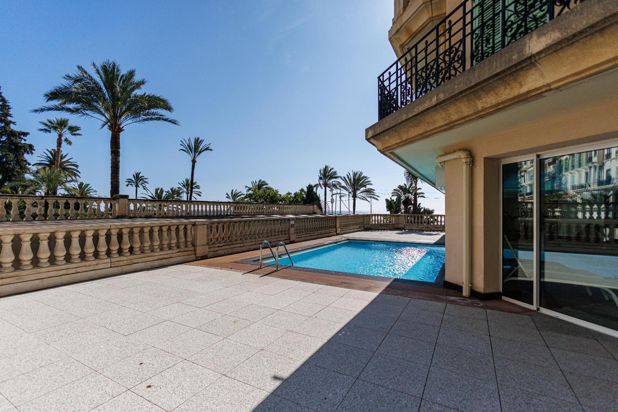 Le Victoria, Elegant T2 Au Bord Des Plages, Piscine, Sauna Menton Exterior foto